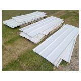 White Steel Metal Siding / Roofing Panels