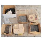 (6) Boxes Concrete, Siding, Dyrwall, Other Nails
