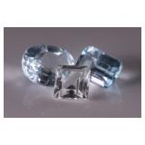 (3) Sapphire Gemstones - .398 gtw