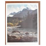 THE SALMON RUN by Barbara Peets S/N Print