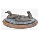 1994 Fountain Creek FAMILY TIME Bronze Sculpture