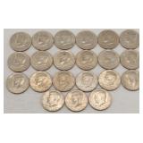 (21) 1976 Bicentennial Kennedy Half Dollars