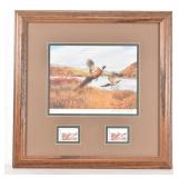 1992 Idaho Upland Game Permit Print by Plasschaert