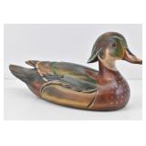 Ducks Unlimited Signed Tom Taber Wooden Duck