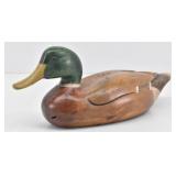 Wooden Duck Signed Tom Taber