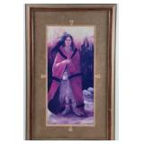 Pat McAllister Indian Woman Print