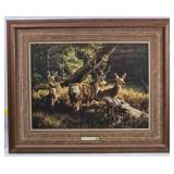 ON GOLDEN TROUT LAKE Print by Barbara Peets