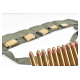 (90rd) .30 Carbine Ammo in Clips w/ Army Sling