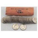 (1) Estate 1976 Bicentennial Quarters Roll