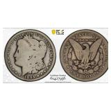 1893-O Morgan Silver Dollar PCGS G