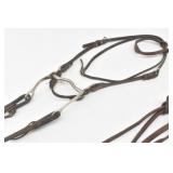 Leather Bridle with Reins