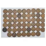 (52) 1936-1958 Lincoln Wheat Cents