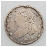 1835 Capped Bust Silver Dime
