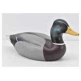 Randy Tull Carved Wood Mallard Duck Decoy