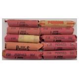 (10) Unsearched Estate Penny Rolls