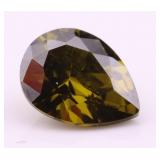 Verdelite Green Tourmaline Pear Gemstone - .574g