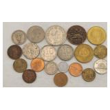 1960s World Coins: Chile, Hong Kong, Argentina,...