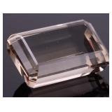 Large Light Smokey Quartz Gemstone - 17.847 g