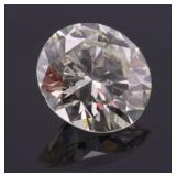 Brilliant Cut 2.55 Diamond! Clarity SI-1 Color M-N
