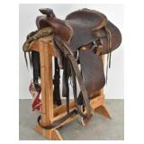 Vintage 15" Western Saddle