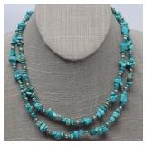 Turquois Chip Necklace