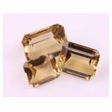 (3) Topaz Gemstones - 5.049 gtw
