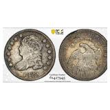 1825 Capped Bust Silver Dime PCGS XF