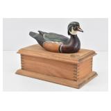 Ducks Unlimited Carved Wood Duck Gentleman