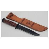 Ka-Bar U.S.M.C. Fighting Knife w/ Sheath & Box