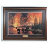 LEGACY Large Framed Print , Artwork by JIm