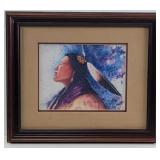 David Craig Four Winds Studio Indian Woman S/N