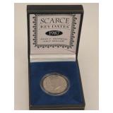 1987 Kennedy Half Dollar with Case