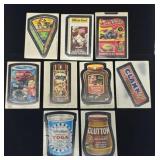 (9) TOPPS Wacky Packages Stickers Series 3,4,5,11