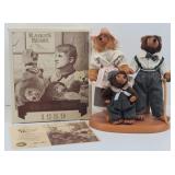 RAIKES BEARS The Three Bears w/Original Box