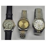 (3) Watches: Milan Water Resistant, Folio ...