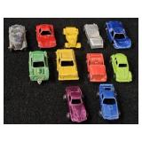 (11) Vintage Toy Cars: Tootsie Toy & Hong Kong