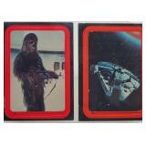 (2) 1977 TOPPS Star Wars Stickers #19 & #21