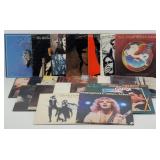 (24) Vinyl Records: Elvis, Rolling Stones,