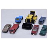 (7) Toy Cars: Tootsie Toy, Matchbox Lesney, Maisto