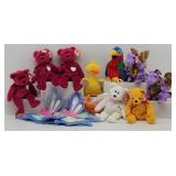 (11) Toys: Daisy Duck, & Beanie Babies