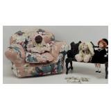 Doll Furniture, Dolls, Animals