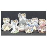 (6) Thomas Kinkade Angel Figurines