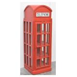 Sunset Trading English Phone Booth Display Cabinet