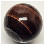 Red Tiger Eye Jasper Jumbo Shooter Marble 29mm
