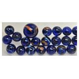 (20) Dragonfly Marbles + Shooter