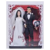 2008 Elvis and Priscilla Wedding Dolls MIB NRFB