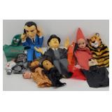 (11) Puppet Toys: Bond, Wizard of Oz, Gumby,...