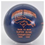 Denver Broncos Super Bowl Bowling Ball Undrilled