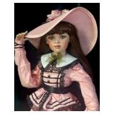 Jan McLean LE Pink JESSICA Porcelain Doll MIB