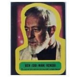 1977 TOPPS Obi-Wan Kenobi #9 Star Wars Sticker